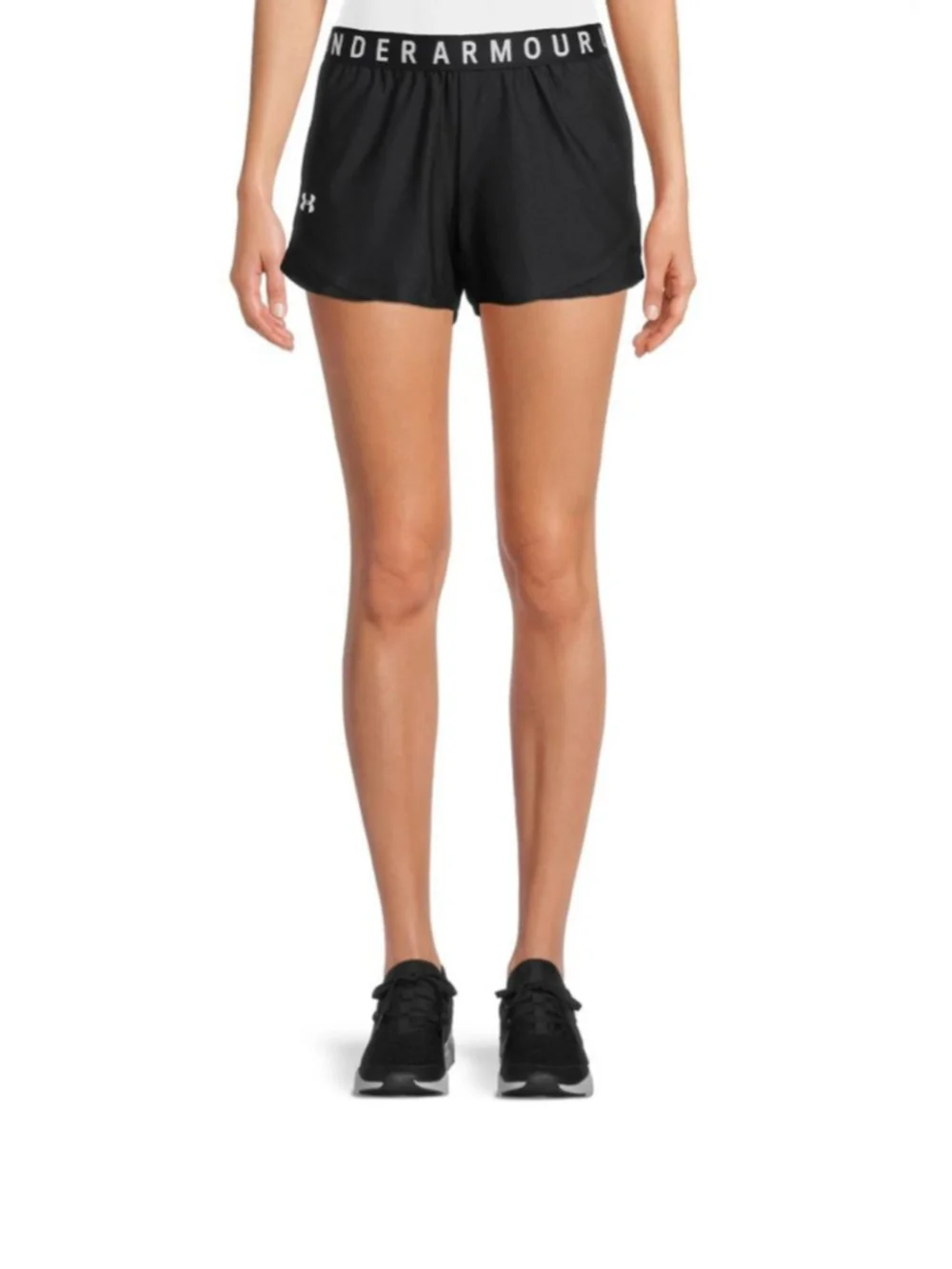 Women's Under Armour Black Athletic Shorts Size L